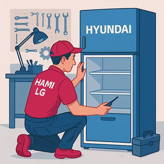 نمایندگی تعمیر یخچال فریزر هیوندای اصفهان